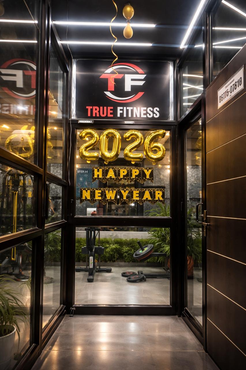 True Fitness gym interior and training space Mohali